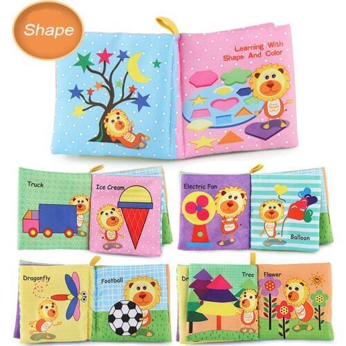 Baby Kids Early Learning Cloth Books Toys Soft Cloth Books Soft Cloth Books Educational Activity Book children gifts