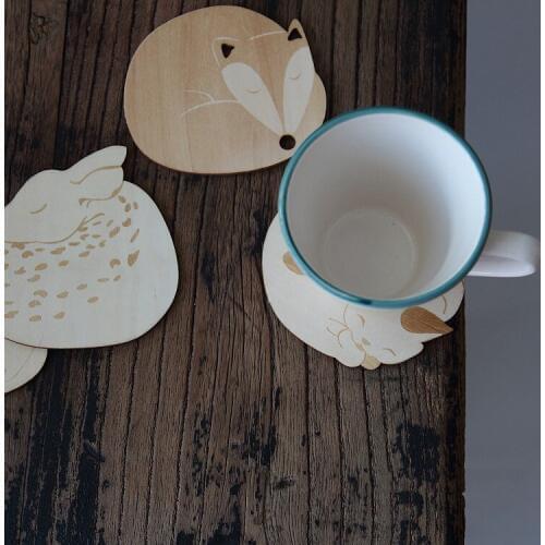 Personalized Best Gifts for Couple Wedding Gift Coasters Wooden Coasters Party Drink Coaster Decorations Favor