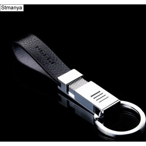 Hot sale Top metal Key chain Fashion Car Key Chain Key Ring Leather Keychain bag best Gift jewelry Key holder 17126