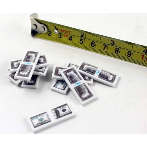 Mnotht 10pcs 1/6 scale Bank note bill toy model for 12in action figure accessories hobbies