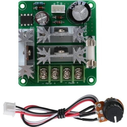 6V-90V 15A Pulse Width Modulator PWM DC Motor Electrical Speed Control Switch Controller Speed Governor Adjustable