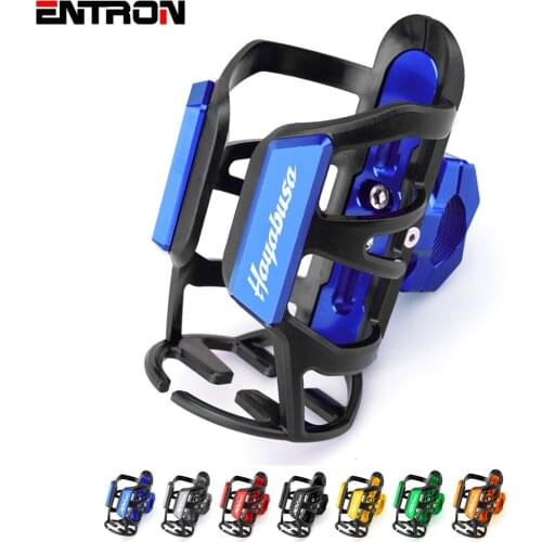 Motorcycle Beverage Water Bottle Cage For SUZUKI HAYABUSA GSXR1300 GSX1300R GSX 1300R GSXR 1300 CNC Sdand Water Drink Cup Holder