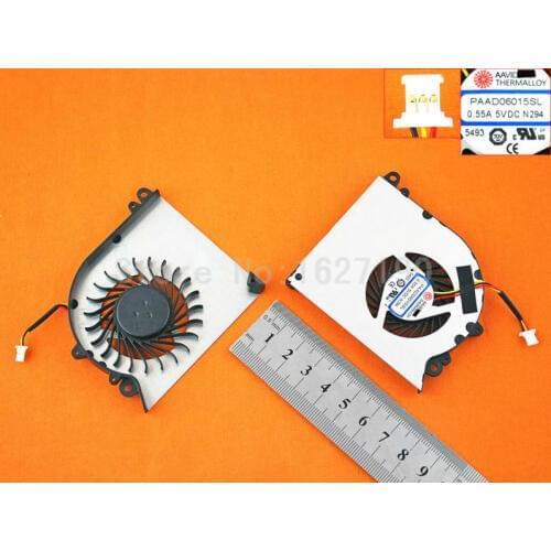 Brand New Laptop Cooling CPU FAN Repair Replacement for MSI GS60 (For CPU fan,OEM) PAAD06015SL - N293 CPU Cooler/Radiator