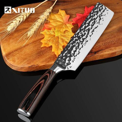 XITUO Chef Knife Newild 8 inch Professional Kitchen Knife Japanese High Carbon Stainless Steel Ergonomics Handle,Ultra Sharp New