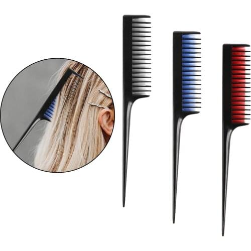 Weave Hair Cutting Hair Salon Dye Tail Comb Highlight Comb Salon Tool Accessories