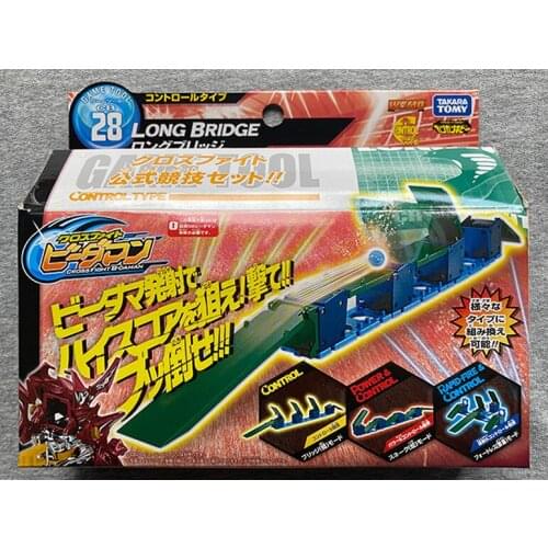 TOMY Cross Fight B-DAMAN Action Figure Toys Long Bridge Bom Bom B-daman Game Tool Bomberman Accessories CB28 Boa Arena Kid Gift