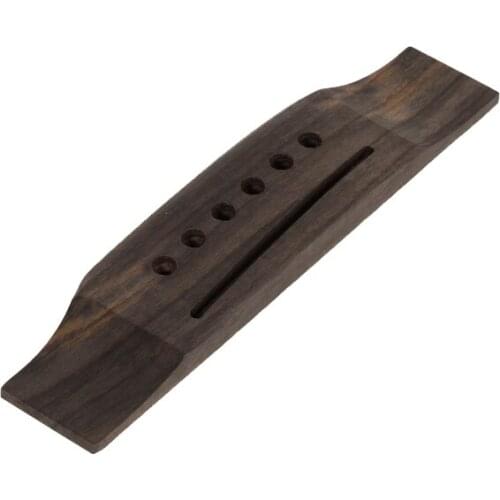 Tooyful Adjustable 1Pc New 6 String Rosewood Acoustic High Quality Guitar Bridge for Classical Professional Guitar Bridge Acce