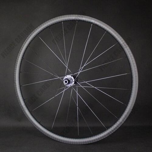 FIERCE Carbon Road Bike Wheel 12K Twill Matt 30mm Depth Disc Brake 700C NOVATEC 411-412SB/CT37 Wheelst Superlight Hot