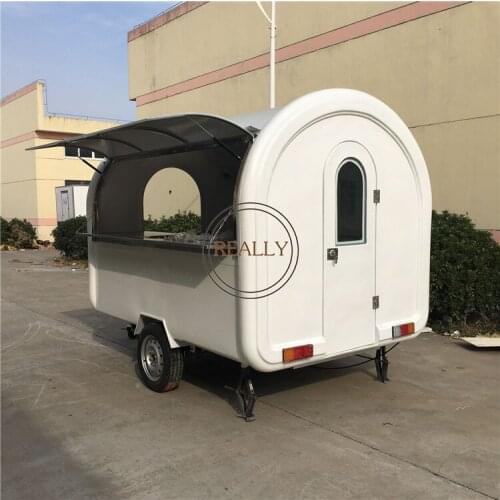 Street Snack Vending Equipment Coffee Food Trailer Hot Dog Carts Mobile Food Trucks for sale