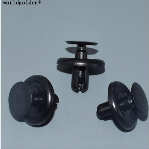 Worldgolden 100pcs car fasteners Push Type Retainer for Toyota#90467-07201(9046707201)