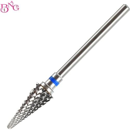 3/32" Tungsten steel Carbide Nail Drill Bits Nails Electric Drill Manicure Machine Accessory triangle