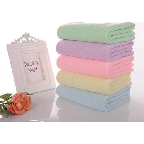 5pcs 70x140cm Thick & Large Bath Sheet Highly Absorbent Extra Large Solid Home Beach Bath Towel for Kids Adult