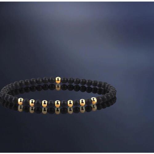 6mm Stone Beads Bracelet Fashion Men Jewellery Summer Bracelets For Women Pulseira Charm Special Gift Pulseras Hombre New 2019
