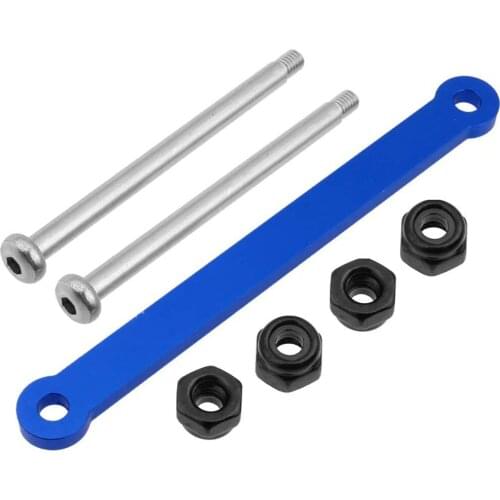 Aluminum Tie Bar and Suspension Hinge Pins for 2WD Traxxas Rustler VXL Slash Stampede Bandit Nitro Sport,Replacement of 2532