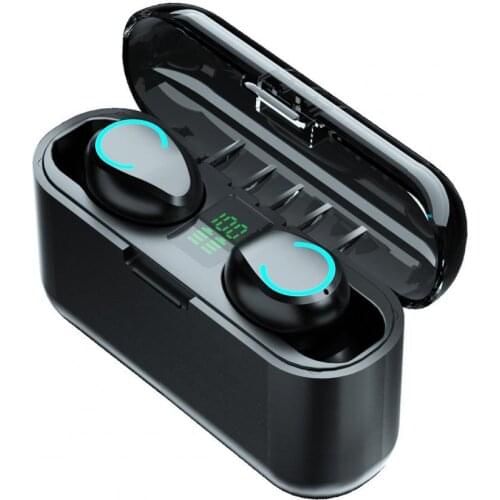 F9-13B Bluetooth 5.1 Wireless Smart-Touch In-ear Earbuds Earphone for Phone