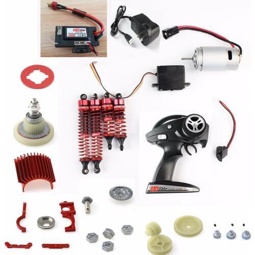 JJR/C JJRC Q39 Q40 1/12 RC Car spare parts receiver motor control Servo charger shock absorbers differential gear Clutch arm etc