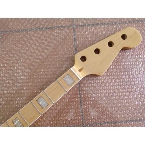 Maple bass Neck For 24 fret Electric Bass Guitar Parts Replacment