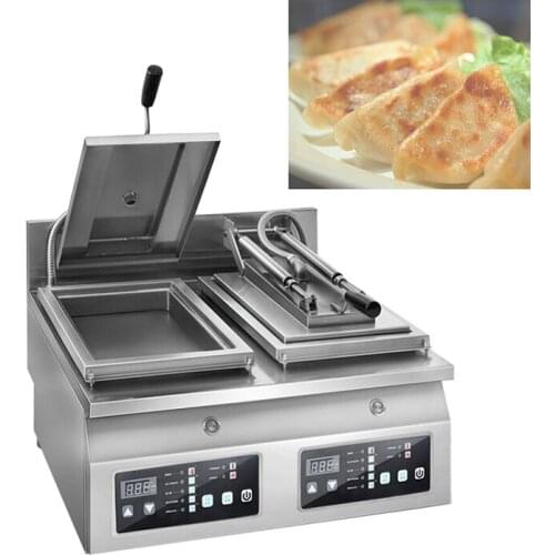 Top Selling Automatic Stainless Steel Gyoza Dumpling Cooker Fried Dumpling Cook Machine Fried Dumpling Making Machine