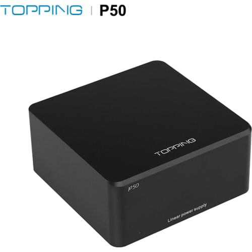 TOPPING P50 Linear Power Supply Made for D50S A50 DX3 PRO Compatible with Global voltage 115V/230V