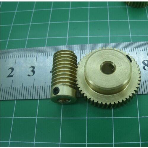 Metal gear motor supporting micro mold 0.5 paired worm set 1:20 DIY model fitting technology Handmade