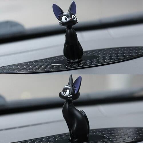 Miyazaki around Kikis Delivery Service Black Cat Gigi Cute Hand Toy Doll Car Car Ornament Decoration