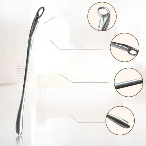 52cm Professional Metal Alloy Women Kids Seniors Shoe Horn Long Practical
