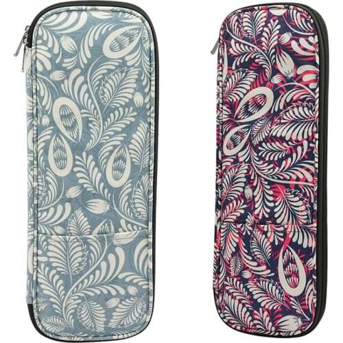 Knitting Storage Bag Empty Crochet Hooks Knitting Needles Kit Organizer Case For Needles Scissors Ruler Sewing Bags-ABUX