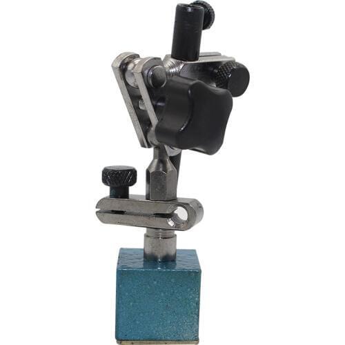 1PC Flexible Level Dial Indicator Magnetic Base 215mm Test Gauge Rotary Magnetic Holder Stand