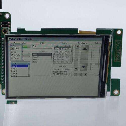 320x480 R61529 IPS full view 3.5 inch TFT LCD display screen Capacitive Touch Panel 45 pin STM32 Evaluation Board PCB adapter