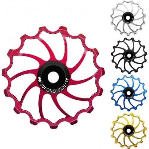 70% Hot Sale MTB Bike Aluminum Alloy Waterproof 15T Rear Derailleur Guide Wheel Pulley Roller