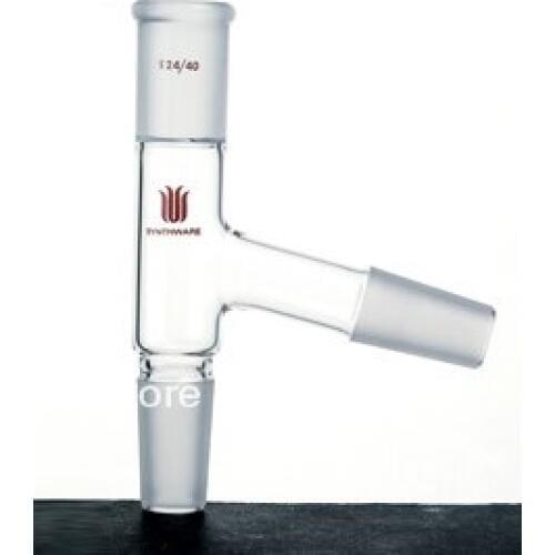 A351420 synthware,Adapter, Distillation Connecting, Top joint:14/20, Bottom Joint:14/20, Side Joint:14/20