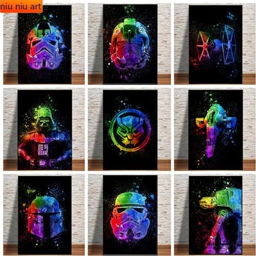 Diamond Painting Marvel Masked Stormtrooper Star Wars Diamond Mosaic Diamond Embroidery Cross Stitch Kits Home Decor
