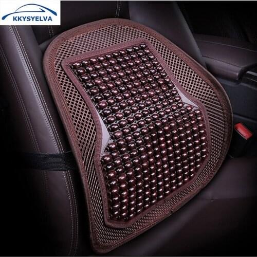KKYSYELVA Lumbar Support for office Chair Truck Vehicle Car Seat Back Supports Waist pillow cushion for car Back massage