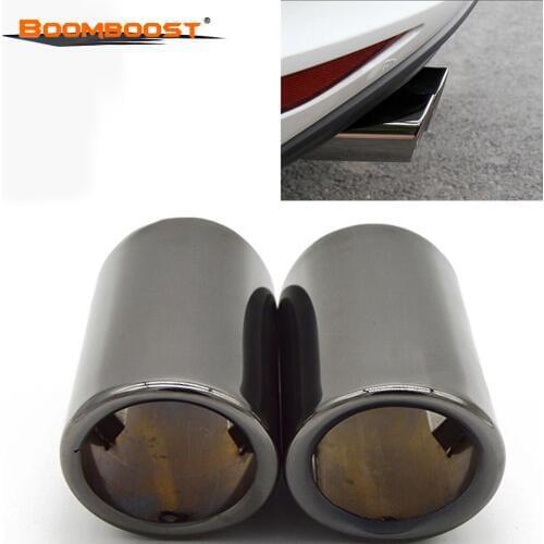 Boomboost Car Styling Auto for B/MW 1980-2011 Car Exhaust Pipe Muffler Tip Turbo Sound Whistle
