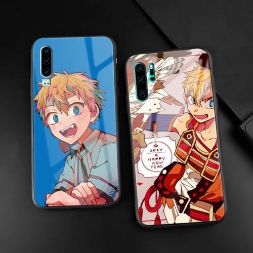 Toilet Bound Hanako kun Minamoto Kou glass phone case shell for Huawei Honor V Mate P 9 10 20 30 40 Lite Pro Plus Nova 2 3 4 5