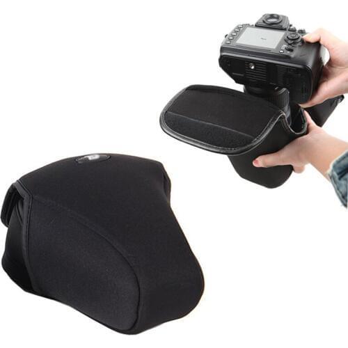 Camera Case bag for Nikon D3200 D3200 D3300 D3400 D5100 D5200 D5300 D5500 18-105 18-200mm protective pouch cover soft inner bag