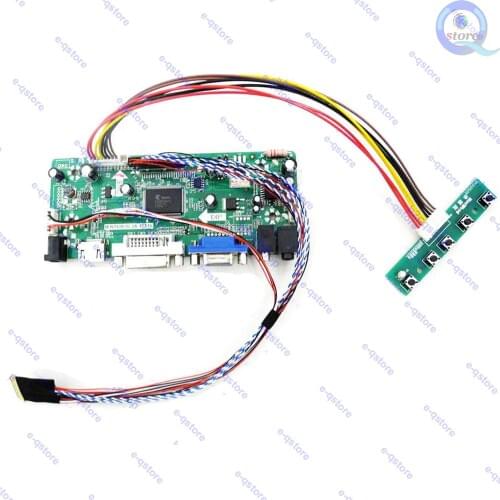 E-qstore:Reuse Save B156XTN02.0 B156XTN02 0 Panel Display-Lvds Controller Board Led Driver Converter Monitor Kit HDMI-compatible