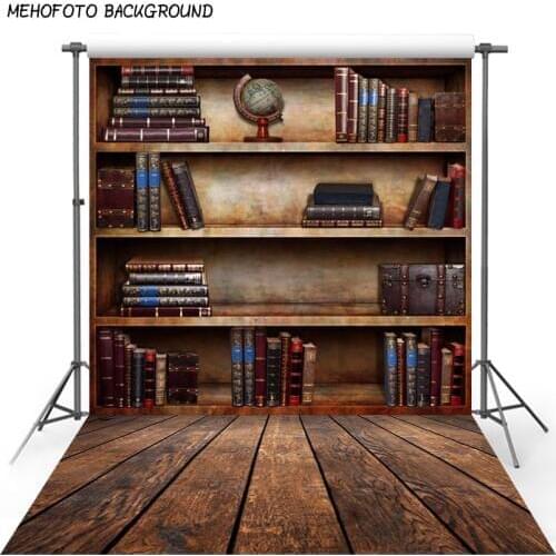 Children photography backdrops bookshelf school student graduation season photo backdrop customize backgrounds for photo studio