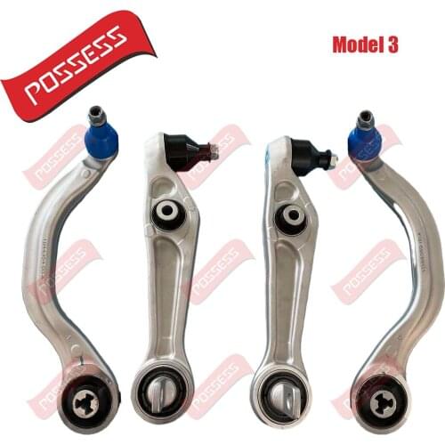 A Set of Front Lower Suspension Control Arm Kits For Tesla Model 3 104434100D 104435400A 104435900A,1044341-00-D 1044354-00-A