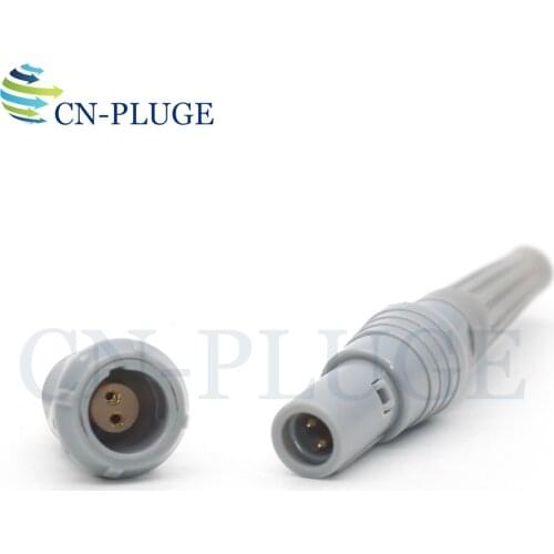M10 Type 0P 2 pin Industrial Equipment Power Connector Push-pull Self-locking Plastic Connector