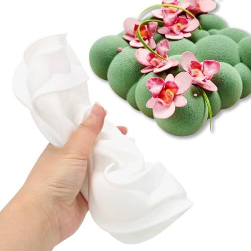 Irregular Cloud Design Kitchen Accessories DIY Silicone Cake Mold Cake Fondant Jelly Biscuit Mold Baking Tools