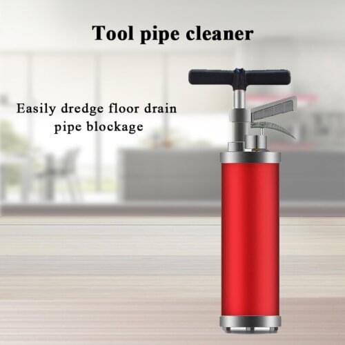 New pass the sewer dredge toilet suction through the toilet dredge tool pipe cleaning machine is quick and easy