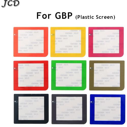 JCD Plastic Screen Lens Protector Cover for Nintendo Gameboy Pocket GBP Screen Lens For GBP