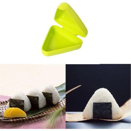 Plastic DIY Sushi 3D Mould Onigiri Rice Ball Bento Kitchen Tool Mold Food Press Maker Random Color