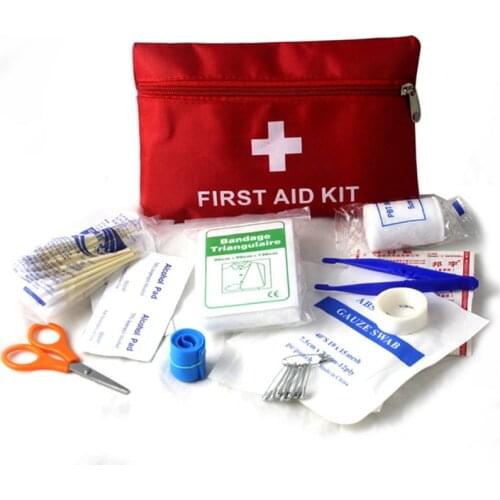 New Mini Portable Emergency First Aid Bag Outdoor Sports Camping Pill Bag Home Medical Emergency bag Survival First Aid Kit Bag