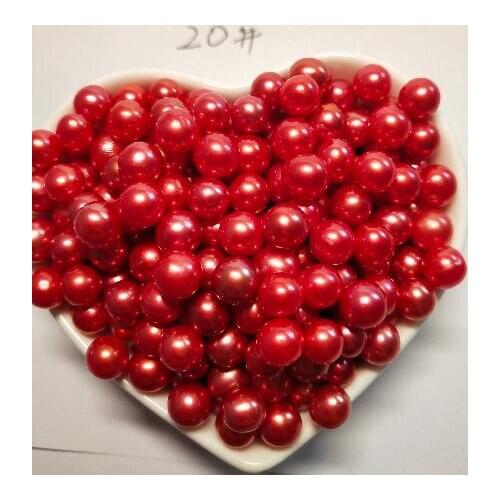 Freshwater oysters Pearl Blue/ Teal /Hot Pink/red Color Natural Round pearls for pearl live show DIY Jewelry women femal bulk