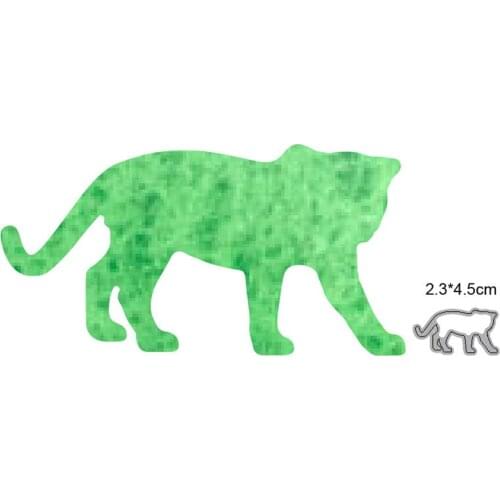 Christmas metal cutting dies cut die mold Animals Tiger Decoration Scrapbook paper craft knife mould blade punch stencils dies