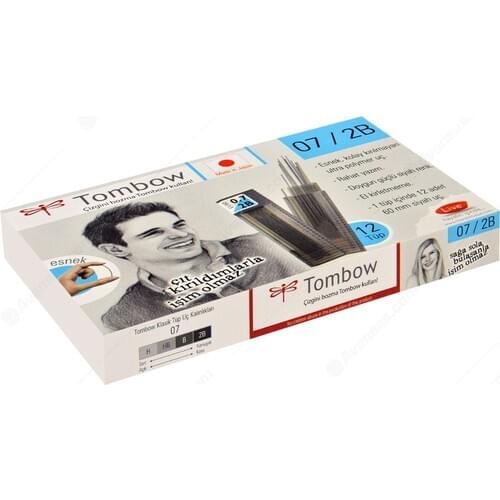 SERESSTORE Tombow Min Classic Tube 07 / 2B 05 / 2B 12 Pieces-Stationery-Mechanical Pencil-School Supplies-Stationery Supplies