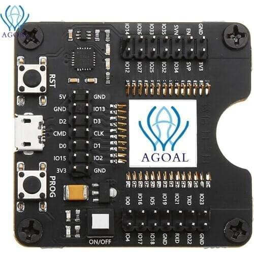 ESP32 Test Board Small Batch Burn Fixture Min System Development Board For ESP-WROOM-32 32D 32U ESP-32S ESP32-SOLO-1