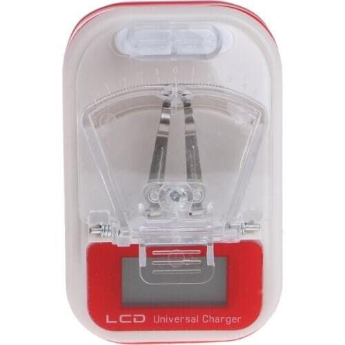 USB Universal Battery Charger LCD Indicator Screen EU/US Plug For Cell Phones